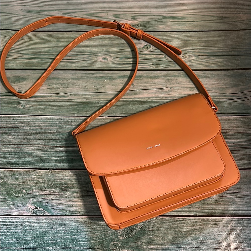 Mango Light Brown Crossbody Bag